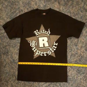 WWE Retro vintage Edge Rated R Superstar men's tshirt medium